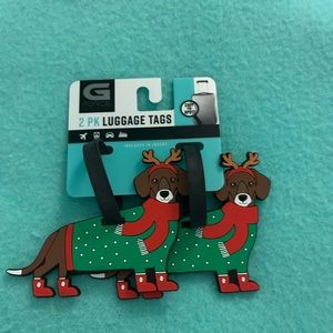 Dachshund Luggage Tags- 2pk